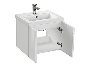 Мебель для ванной подвесная Cersanit COLOUR 50 белая для ванной в интернет-магазине Sanbest