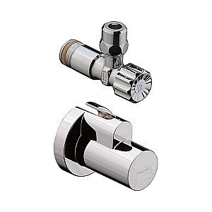 Вентиль Hansgrohe 13954820 никель купить в интернет-магазине сантехники Sanbest