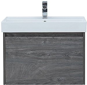 Тумба с раковиной Aquanet Nova Lite 242274 75 дуб рошелье для ванной в интернет-магазине Sanbest