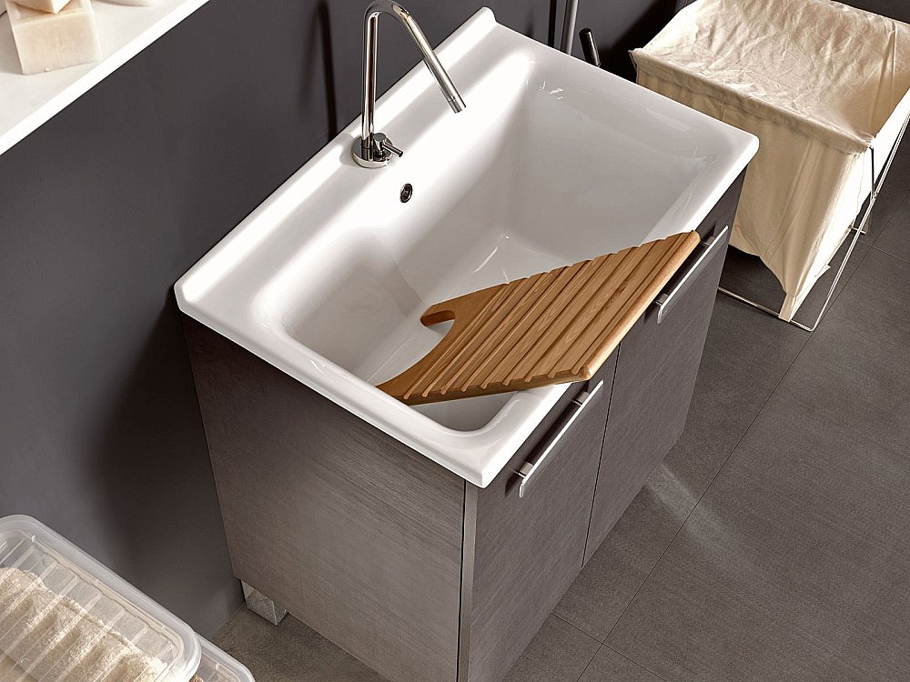 Раковина Kerasan Aquadom 75 029301*1 белая купить в интернет-магазине Sanbest