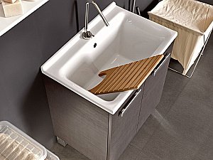 Раковина Kerasan Aquadom 75 029301*1 белая купить в интернет-магазине Sanbest