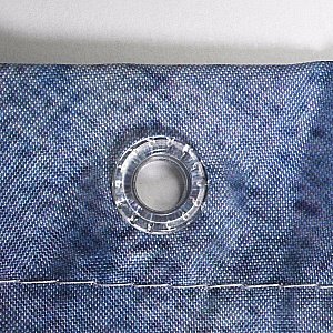 Текстильная шторка для ванны WasserKRAFT Ammer SC-70102 купить в интернет-магазине сантехники Sanbest