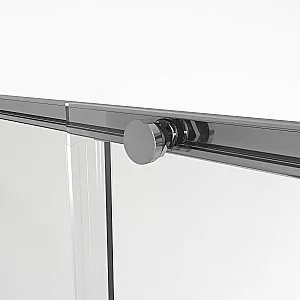 Душевой уголок Niagara Nova NG-64-12A/NG-A80-34 120х80 стекло прозрачное/профиль хром купить в интернет-магазине Sanbest