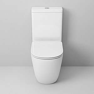 Унитаз напольный Grossman GR-4446 безободковый, с бачком, с крышкой микролифт купить в интернет-магазине Sanbest