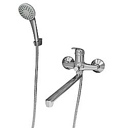 Смеситель для ванны Rush Vrangel VR7114-51 хром купить в интернет-магазине сантехники Sanbest