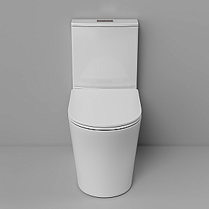 Унитаз моноблок Grossman Thin Rim GR-5607SQ белый глянцевый, с крышкой микролифт, слив-торнадо купить в интернет-магазине Sanbest