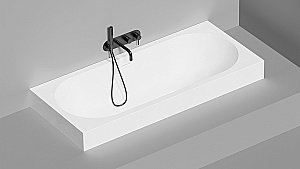 Ванна Salini Ornella AXIS Kit S-Sense 170x75 103513G белая купить в интернет-магазине Sanbest