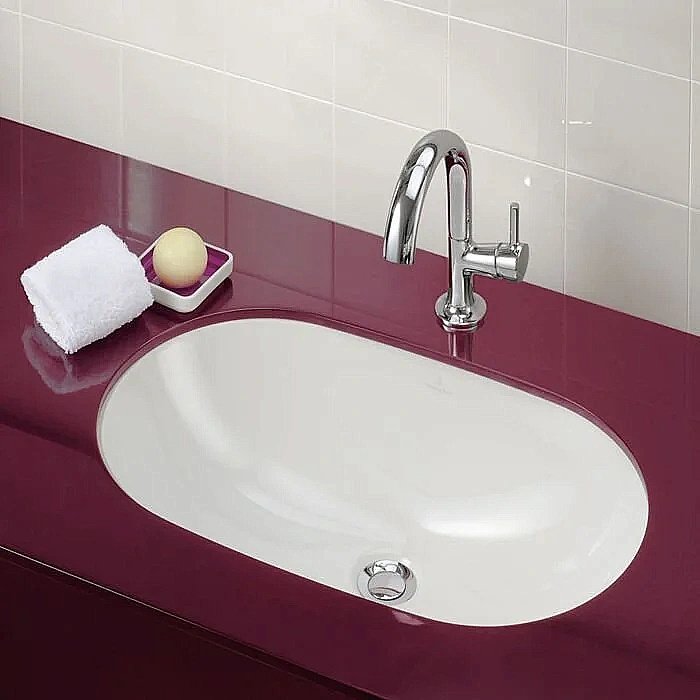 Раковина Villeroy&Boch O'Novo 58 41625001 белая купить в интернет-магазине Sanbest