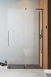 Душевое ограждение Radaway Furo SL Brushed GunMetal Walk-in 100 10306538-92-01 стекло прозрачное/профиль брашированная оружейная сталь купить в интернет-магазине Sanbest