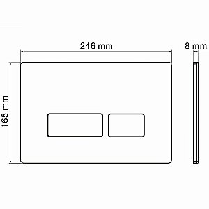 Кнопка для инсталляции Grossman Pragma 700.K31.03.300.300 золото глянцевое купить в интернет-магазине сантехники Sanbest