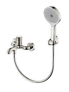 Смеситель для ванны Wonzon & Woghand Onyx WW-816023-BN брашированный никель купить в интернет-магазине сантехники Sanbest