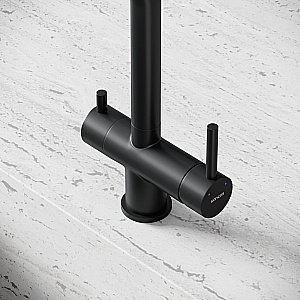 Смеситель для кухни Sancos Foster SC4014MB черный матовый купить в интернет-магазине сантехники Sanbest