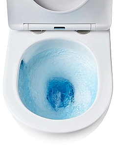 Унитаз подвесной GID Tr2133TF-BUM 62301Y безободковый, слив торнадо, с крышкой микролифт, синий матовый купить в интернет-магазине Sanbest
