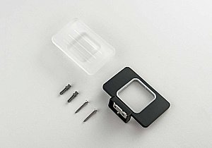 Мыльница Aquatek Либра AQ4303MB стекло матовое/черная матовая купить в интернет-магазине сантехники Sanbest