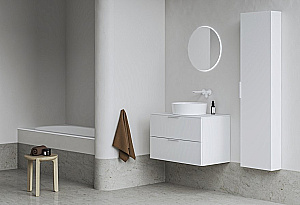 Пенал Ravak SB COMFORT II 40 X000001820 белый для ванной в интернет-магазине сантехники Sanbest