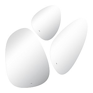 Зеркало ABBER Teil AG6503S 110x110 в ванную от интернет-магазине сантехники Sanbest