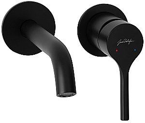 Cмеситель для раковины Jacob Delafon Elate E28318-BL черный матовый купить в интернет-магазине сантехники Sanbest