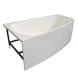 Ванна акриловая Радомир Рона 148х80 белая, слив золото купить в интернет-магазине Sanbest