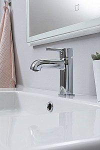 Смеситель для раковины Aquanet Minima AF130-10C купить в интернет-магазине сантехники Sanbest