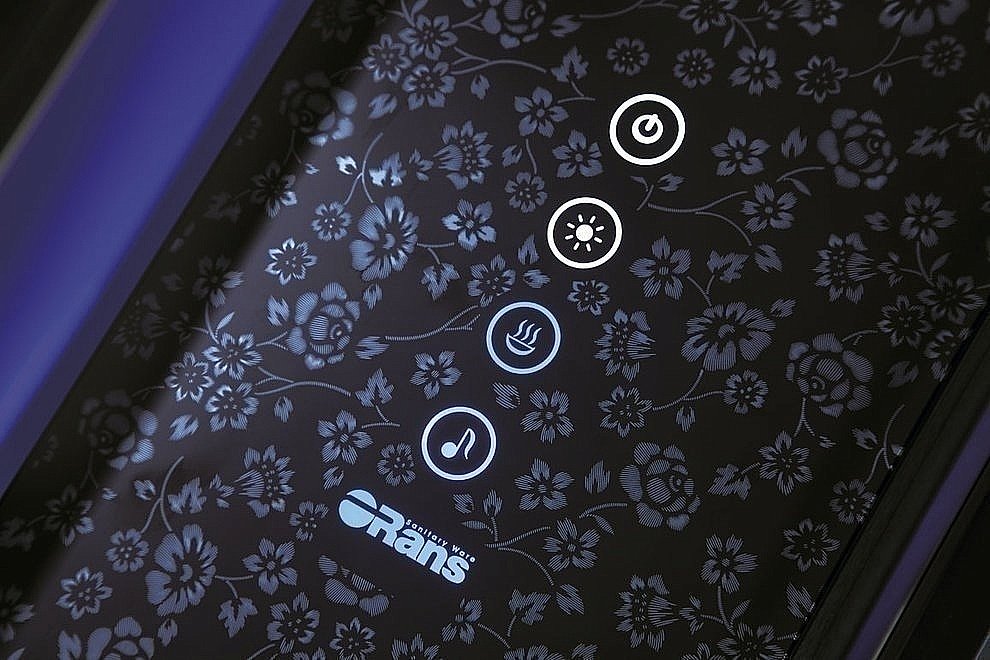 Душевая кабина ORANS Diamond SR-89106S 130х130 black купить в интернет-магазине Sanbest