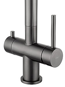 Смеситель для кухни c подключением фильтра WONZON & WOGHAND, Темный графит (WW-3211-BGG) купить в интернет-магазине сантехники Sanbest