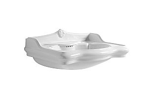 Тумба с раковиной Migliore Impero 70 oliva с 2 дверками для ванной в интернет-магазине Sanbest