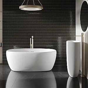 Ванна Salini LUCE S-stone 100122M 150x75 белая купить в интернет-магазине Sanbest