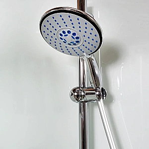 Душевая кабина AvaCan D120SRLED 120x80 с подсветкой, стекло матовое/профиль хром, правосторонняя купить в интернет-магазине Sanbest