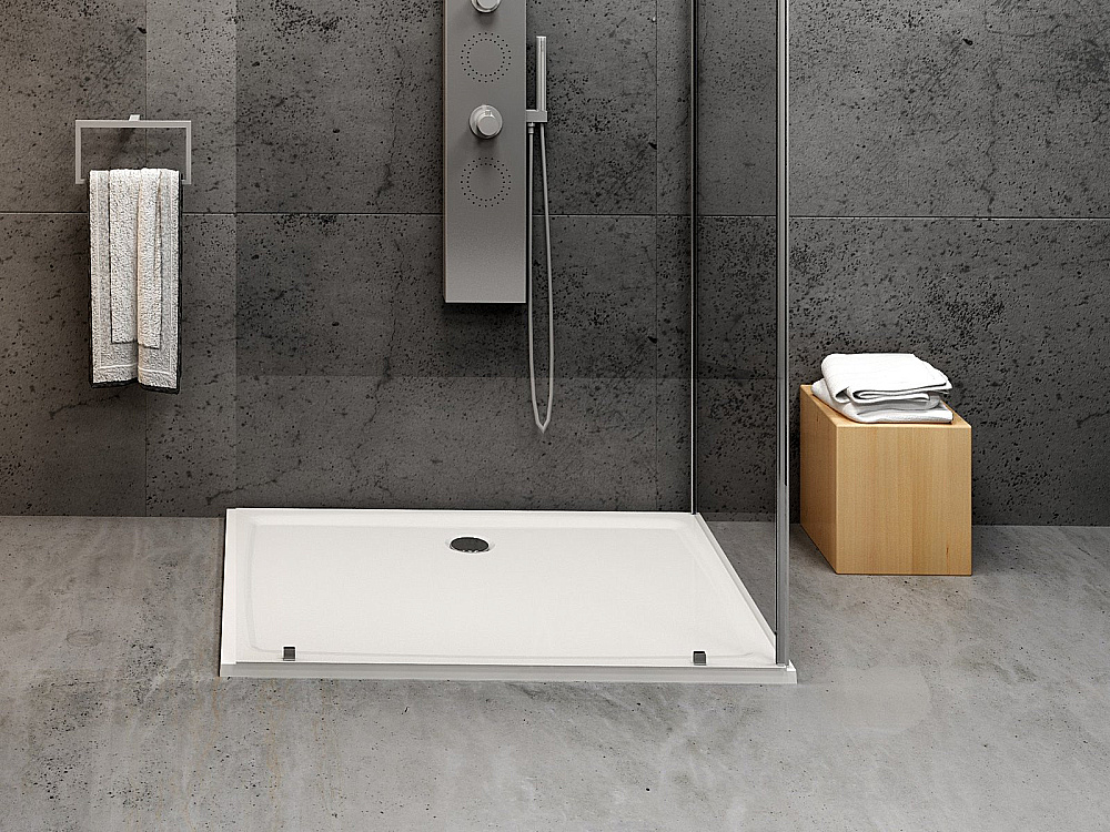 Душевой поддон Ravak Gigant Pro XA03A711010 100x90 белый купить в интернет-магазине Sanbest