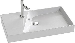 Раковина Jacob Delafon RYTHMIC 80 EXP112-00 белая купить в интернет-магазине Sanbest