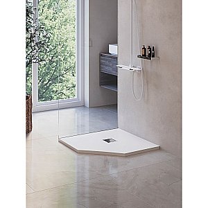 Душевой поддон RGW Stone Tray 16155099-01 90x90 белый купить в интернет-магазине Sanbest