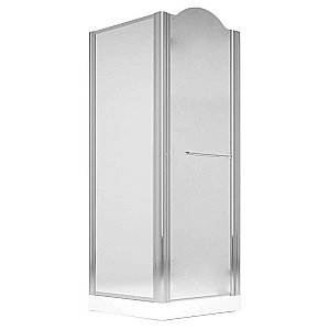 Душевой уголок Migliore Diadema ML.DDM-22.193.ST.CR 90x90 стекло матовое/профиль хром купить в интернет-магазине Sanbest