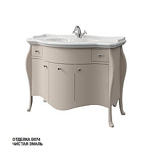 Тумба с раковиной Caprigo Venezia 110 со столешницей, цвет на выбор для ванной в интернет-магазине Sanbest