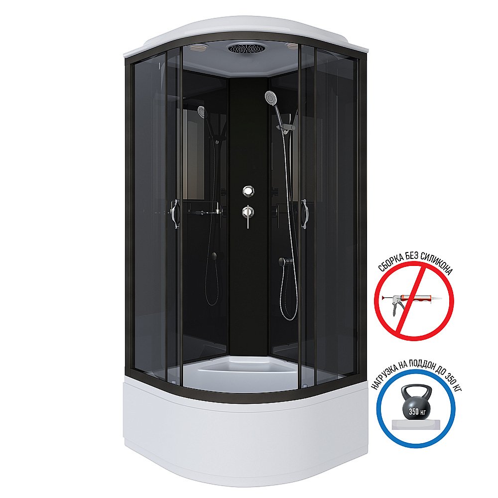 Душевая кабина Niagara Classic NG-6508 90х90 купить в интернет-магазине Sanbest