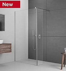 Душевое ограждение с боковой стенкой Radaway Modo II New 95х30 купить в интернет-магазине Sanbest