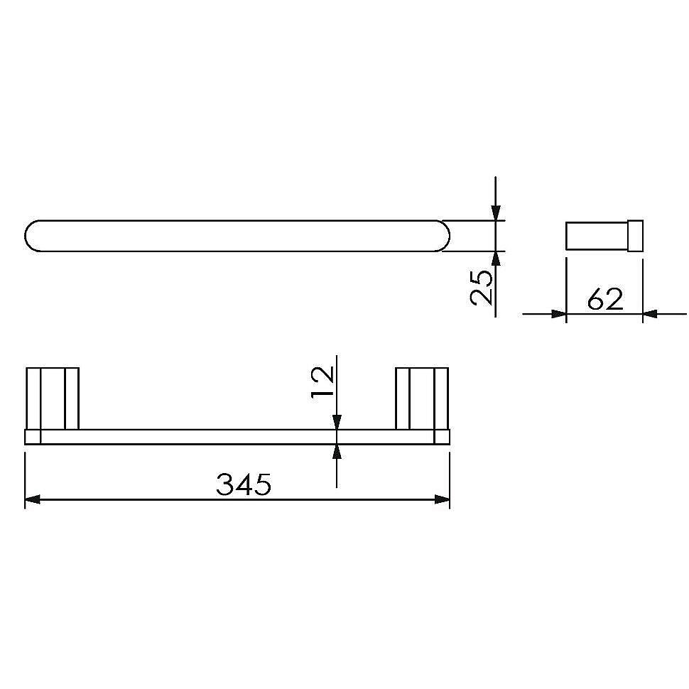Поручень Langberger Lugano 24056A купить в интернет-магазине сантехники Sanbest