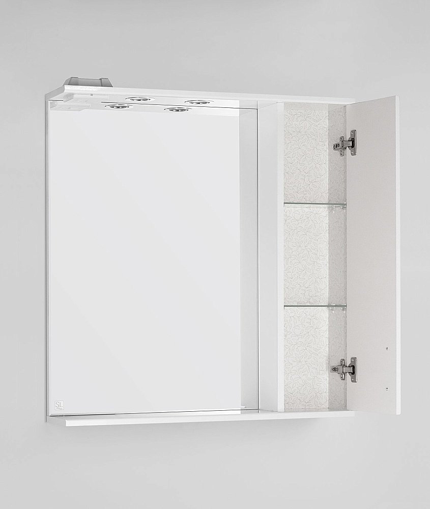 Зеркало со шкафом Style Line Панда 75/С в ванную от интернет-магазине сантехники Sanbest