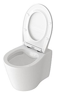 Унитаз подвесной Grossman GR-4459S безободковый, с крышкой микролифт, белый купить в интернет-магазине Sanbest