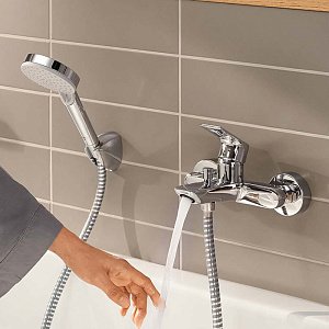 Смеситель для ванны Hansgrohe Rebris E 72450000 купить в интернет-магазине сантехники Sanbest