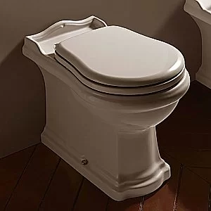 Унитаз приставной Kerasan Retro 1016 белый купить в интернет-магазине Sanbest