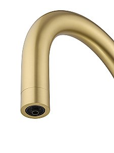 Смеситель для кухни c подключением фильтра WONZON & WOGHAND, Брашированное золото (WW-3211-BG) купить в интернет-магазине сантехники Sanbest