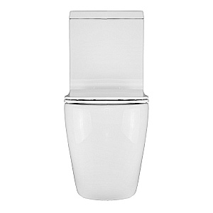 Унитаз напольный Azario Renda AZ-8693 белый, безободковый, с бачком, с крышкой микролифт купить в интернет-магазине Sanbest