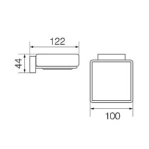 Мыльница Veragio Ramba VR.RMB-4950.CR купить в интернет-магазине сантехники Sanbest