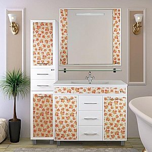 Зеркало Misty Канада 89x85 (кленовый лист) в ванную от интернет-магазине сантехники Sanbest