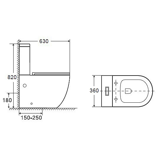 Инсталляция для унитаза Azario AZ-8010-1000 купить в интернет-магазине сантехники Sanbest