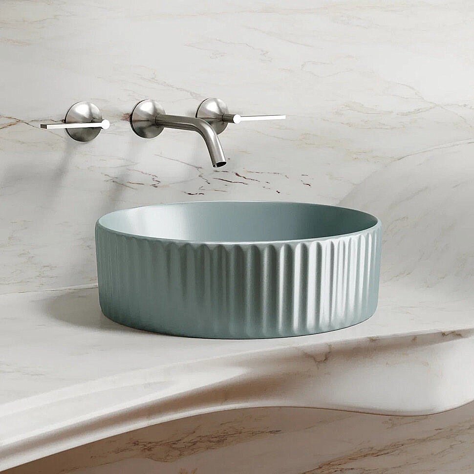 Раковина Ceramica Nova Element CN6057MLG зеленая матовая купить в интернет-магазине Sanbest