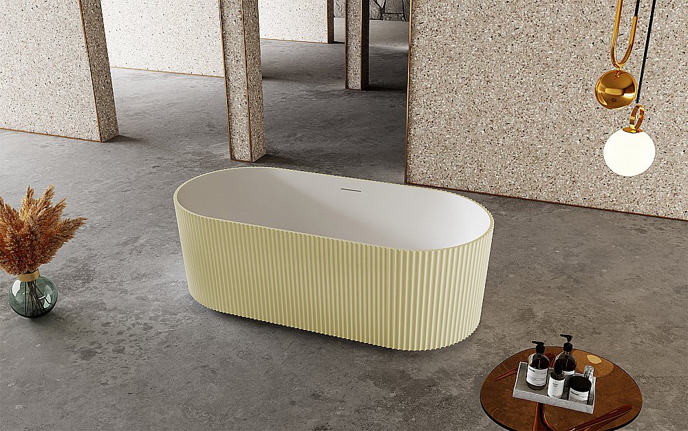 Ванна Abber 170х75 AS9601MS песочная матовая купить в интернет-магазине Sanbest