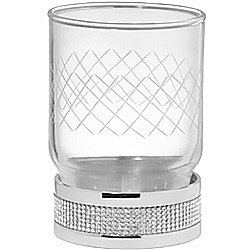 Стакан Boheme Royal Cristal 10931-CR хром купить в интернет-магазине сантехники Sanbest