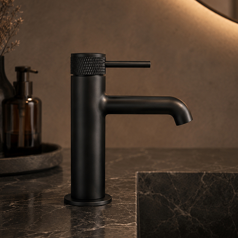 Смеситель для раковины WasserKraft Muritz 9803MB матовый чёрный купить в интернет-магазине сантехники Sanbest