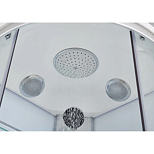 Душевая кабина Timo Imwei 90х90 XDM-90FH стекло матовое/профиль серебро купить в интернет-магазине Sanbest